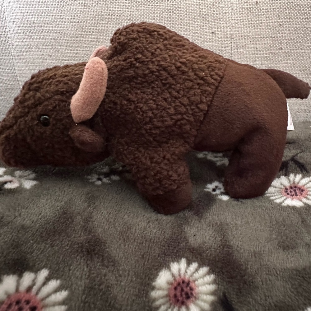 Ty Beanie Babies Plush Buffalo